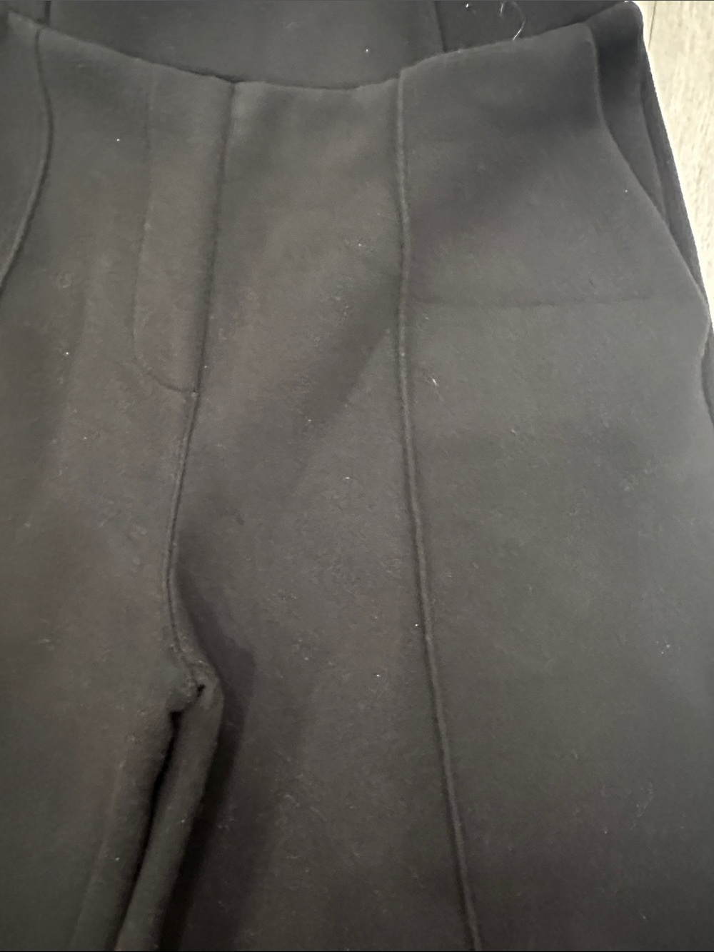 OGL Black Wide Leg Pull On Pants Size Small - Picture 2 of 4